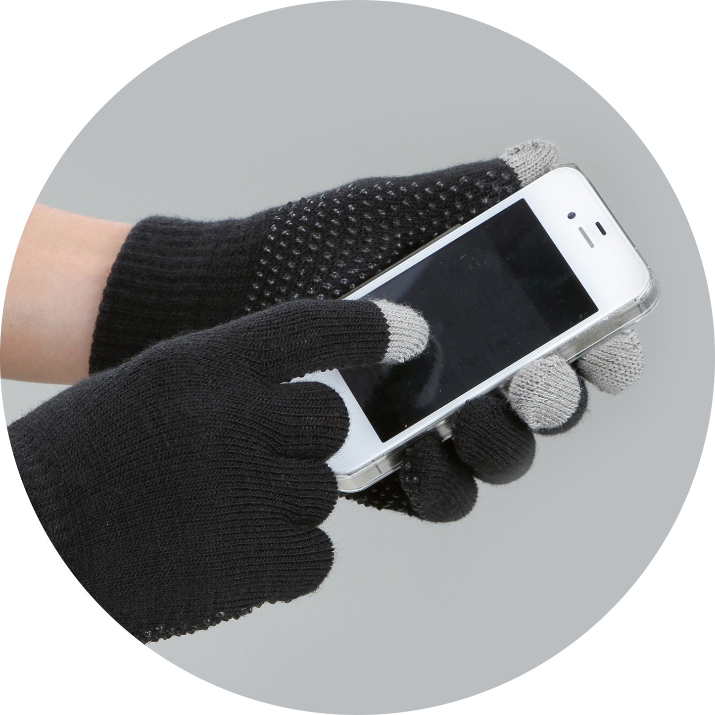 Reithandschuh Magic Touch Schwarz 1size4all