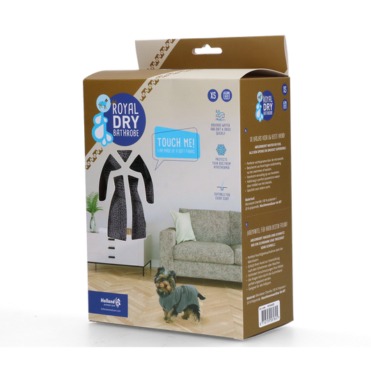 Royal Dry Bademantel Für Hunde XS