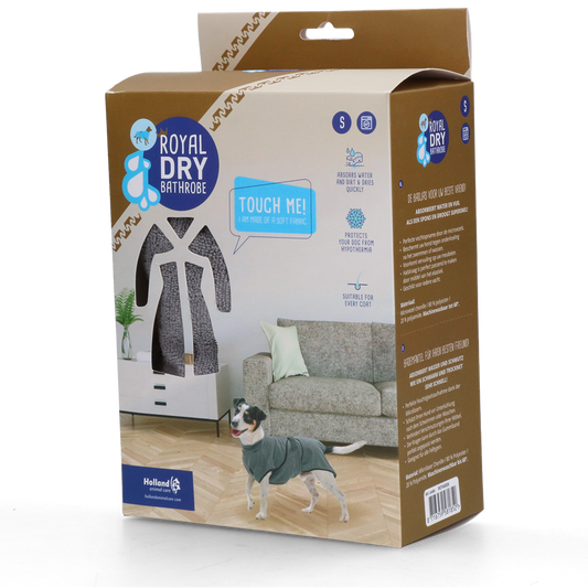Royal Dry Bademantel Für Hunde S