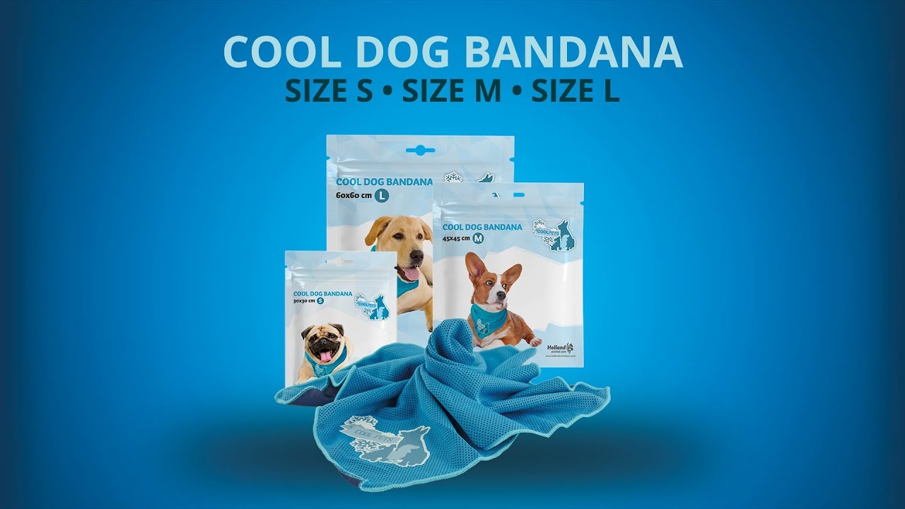CoolPets Cooling Bandana L
