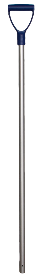 Schaufelstiel Aluminium 28x105 cm Dunkelblauer Griff