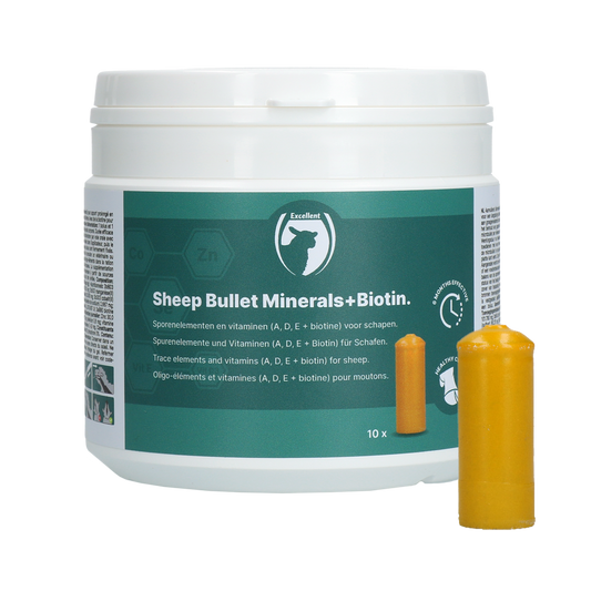 Excellent Sheep Bullet Minerals + Biotin 10 Stück