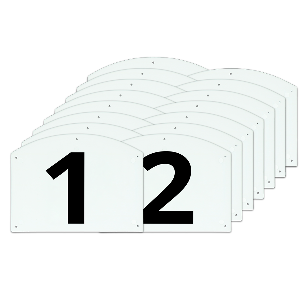 Show Jump Ziffer und Buchstaben