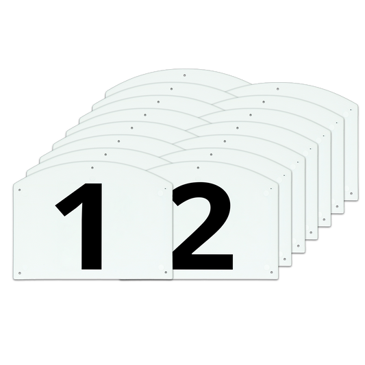 Show Jump Ziffer und Buchstaben