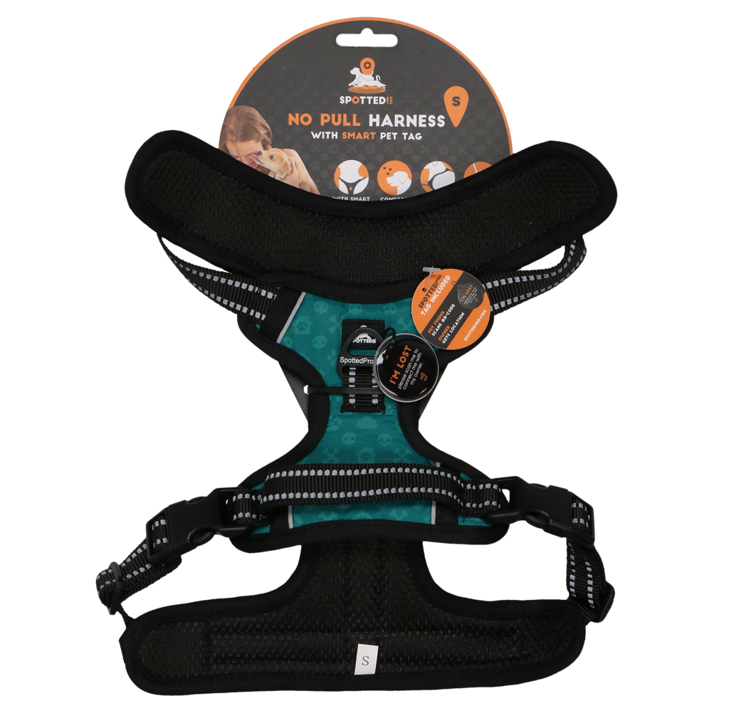 Spotted! Pro No Pull Harnas Grün S