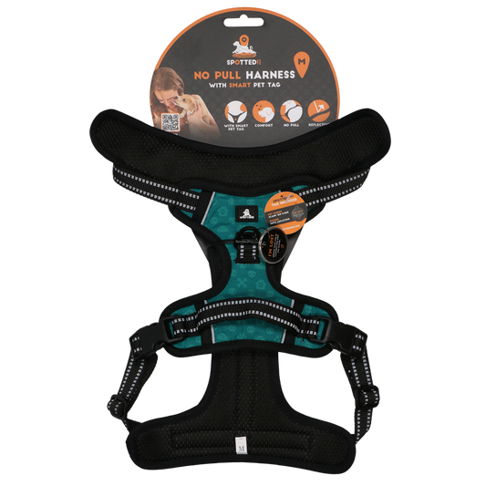 Spotted! Pro No Pull Harnas Grün M
