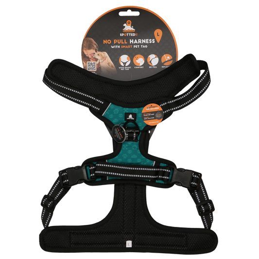Spotted! Pro No Pull Harnas Grün L
