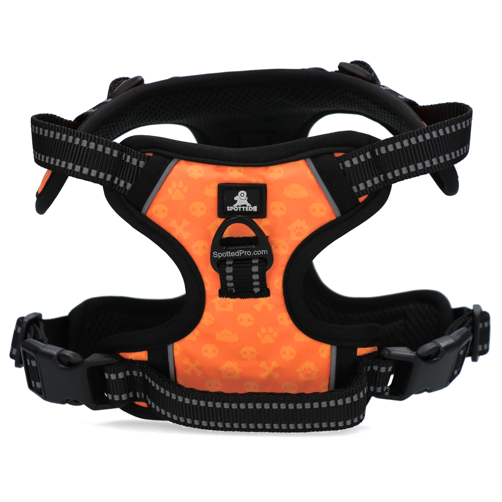 Spotted! Pro No Pull Harnas Orange XS