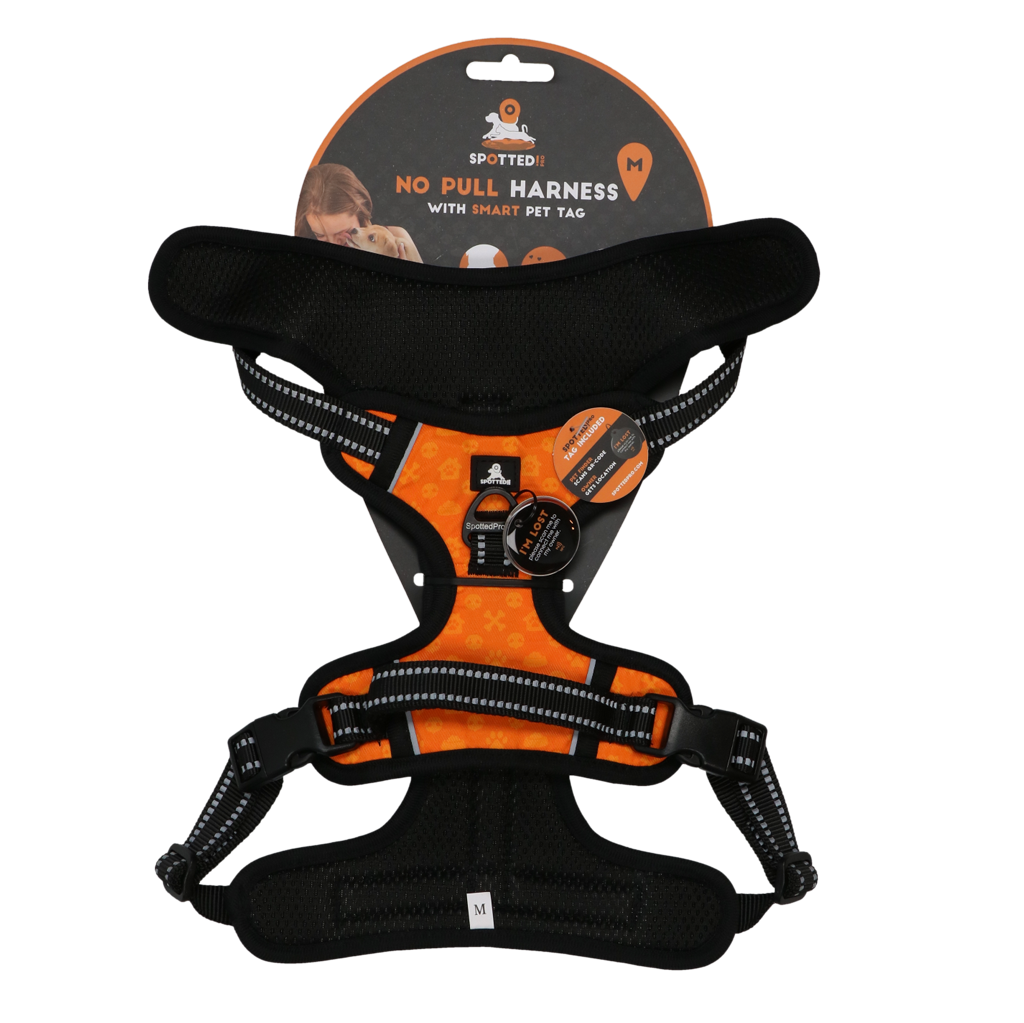 Spotted! Pro No Pull Harnas Orange M