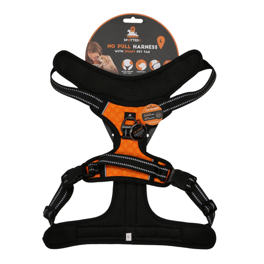 Spotted! Pro No Pull Harnas Orange L
