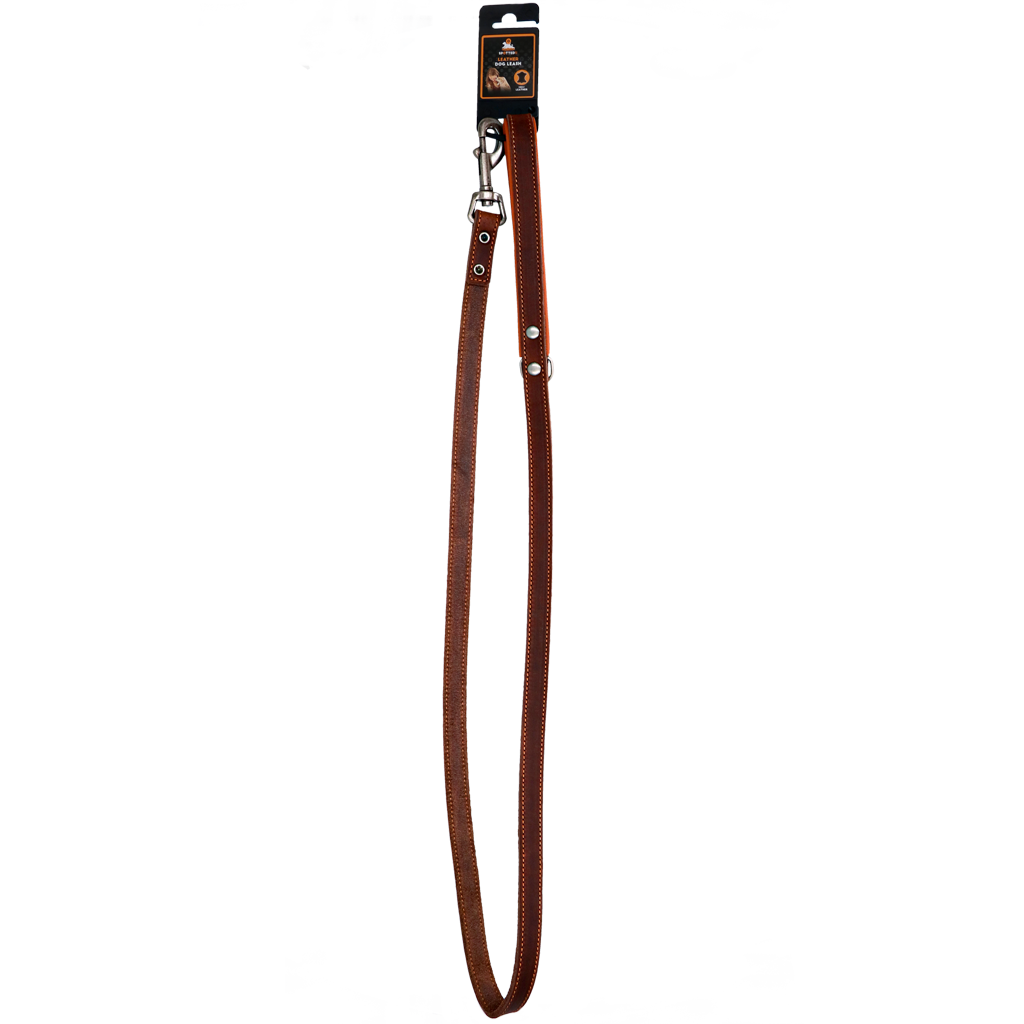 Spotted! Pro Leder Hundeleine Braun