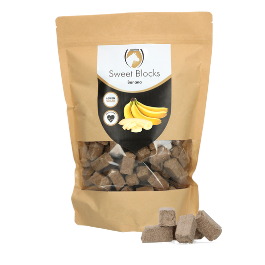 Excellent Horse Sweet Blocks Banana 1 kg