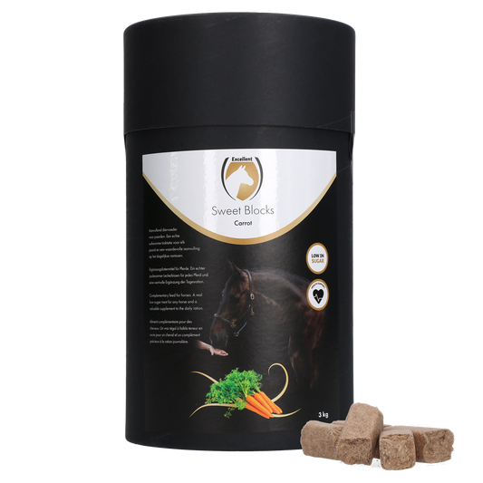 Excellent Horse Sweet Blocks Carrot 3 kg