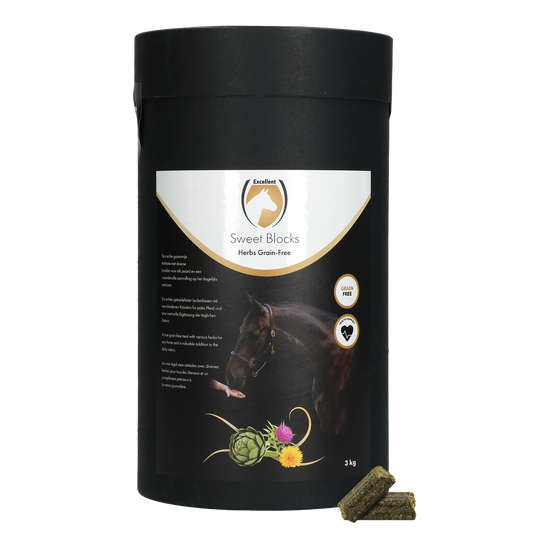 Excellent Horse Sweet Blocks Grain-Free Herbs 3 kg