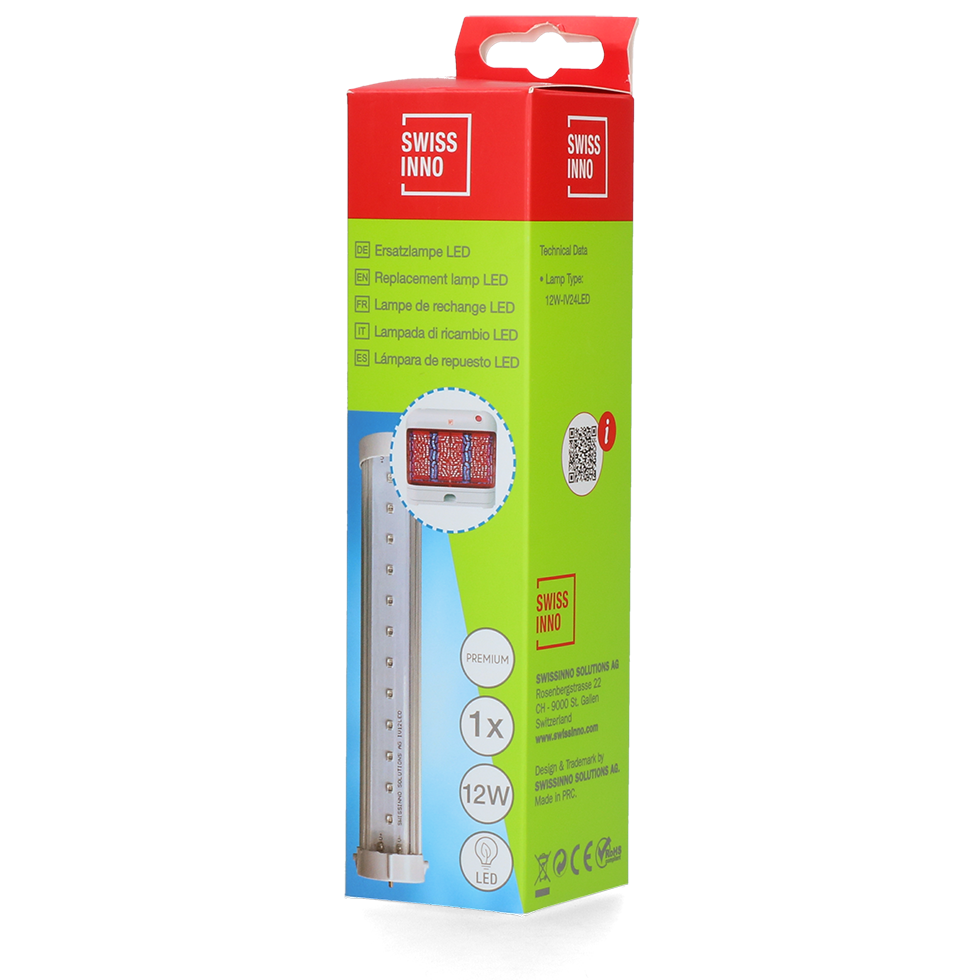 UVA 12 Watt LED Tube Ersatzlampe