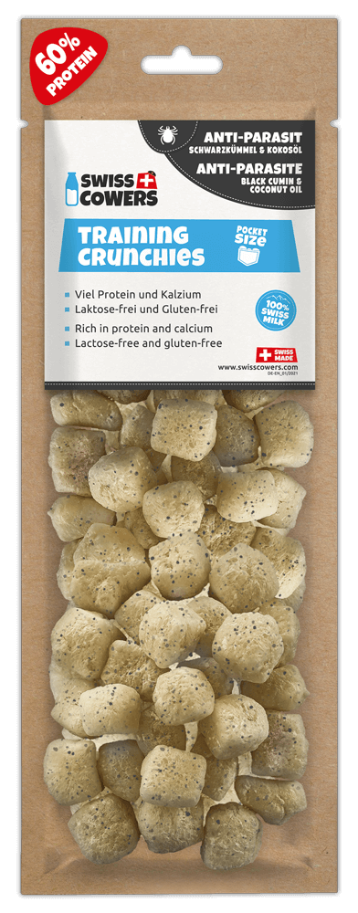 SwissCowers Cheese Crunchies Training Anti-Parasite (30 Belohnungen)