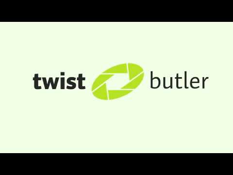 Twist butler 125 cm 3 Stück mit 1 Kurbel
