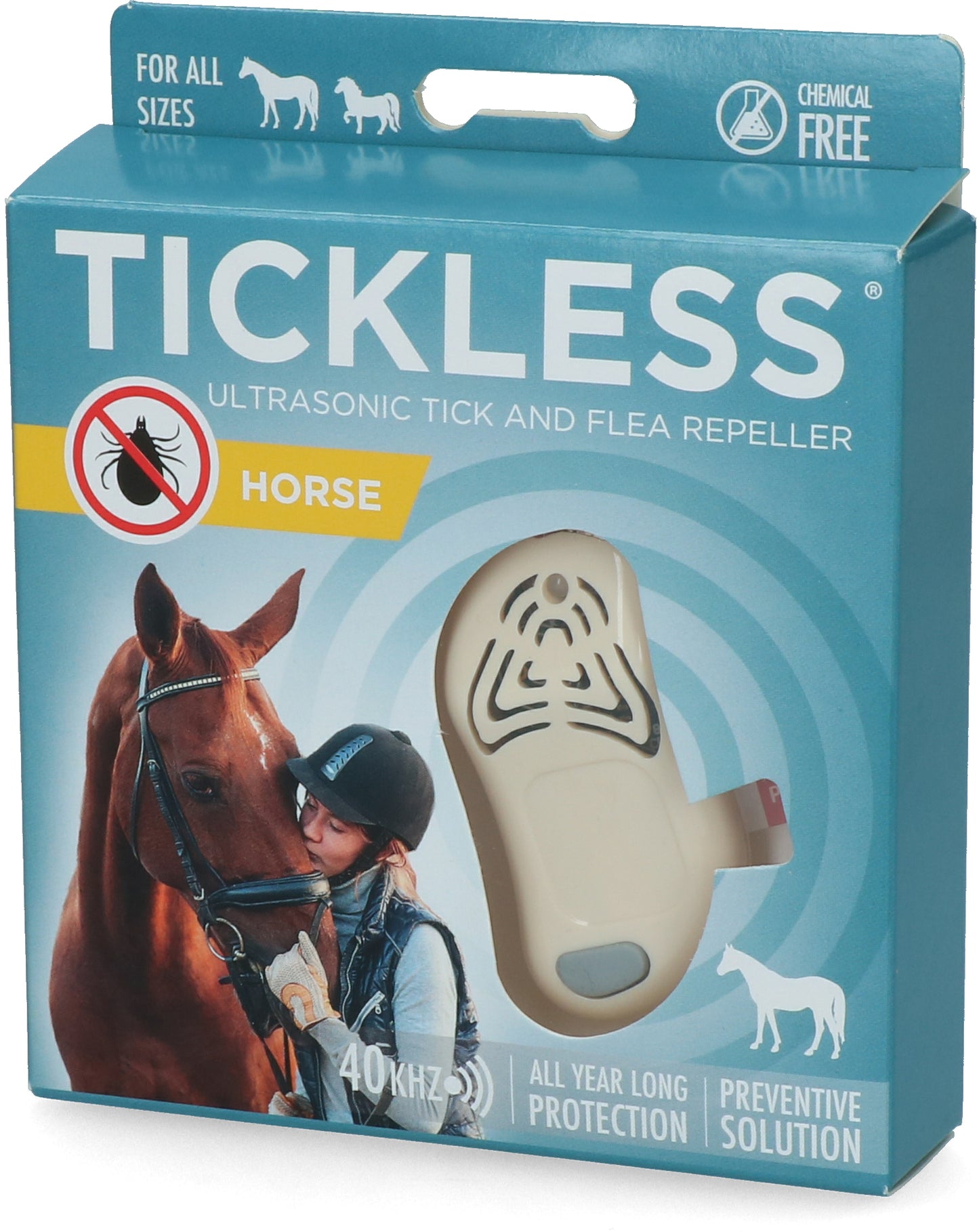 Tickless Horse Mindestschutz von 6 Monaten Beige