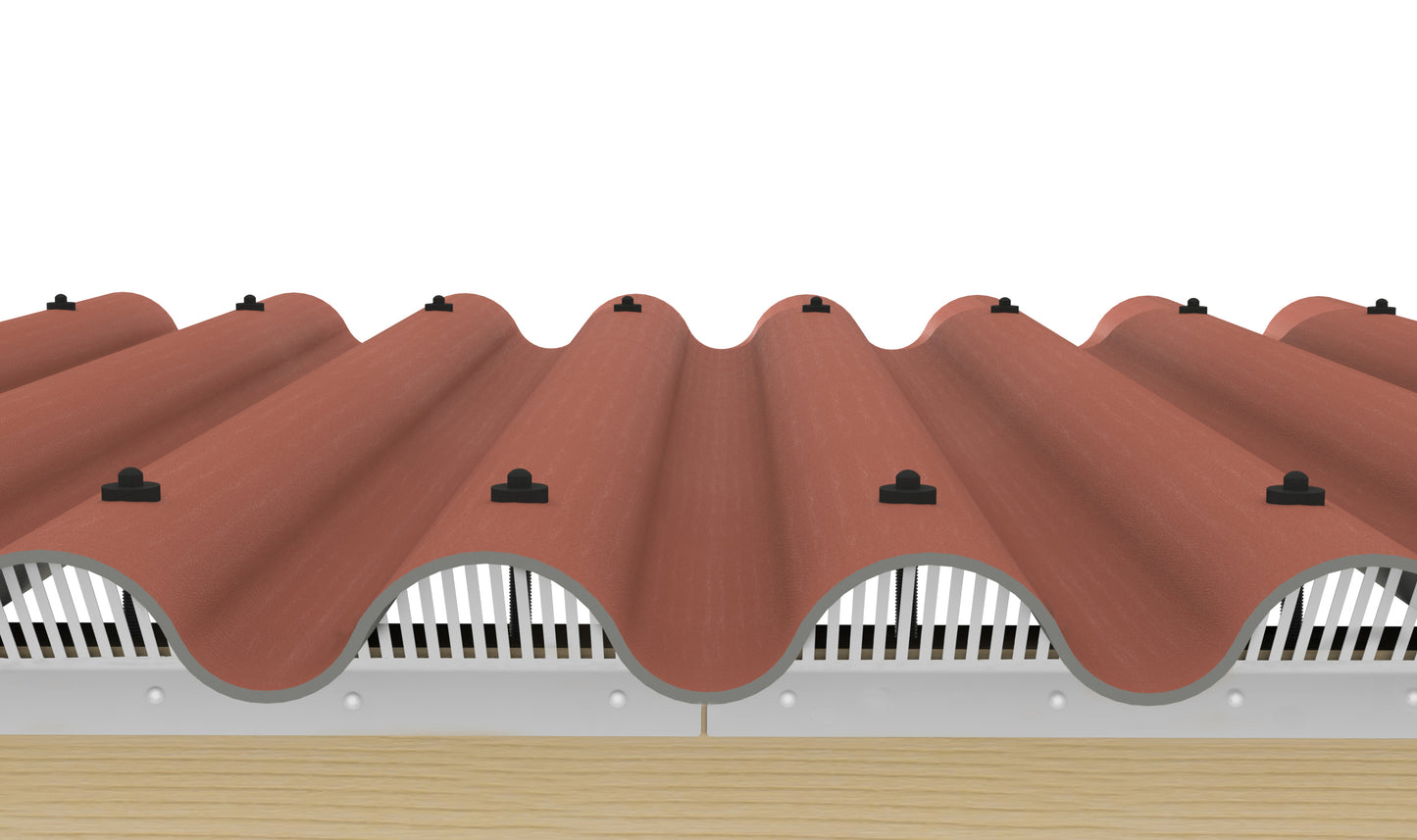 Ventistreifen Metall Traufenlüftungskamm