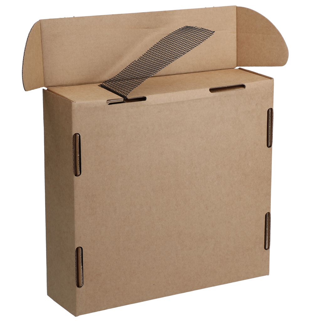 Belüftungsband Edelstahl Schwarz 30 m x 10 cm