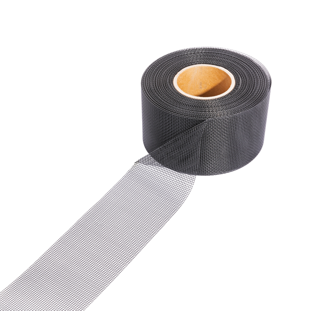 Belüftungsband Edelstahl Schwarz 30 m x 10 cm