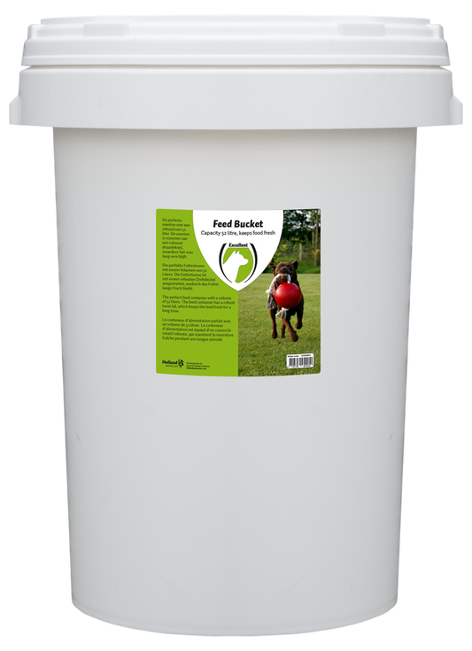 Futtertonne mit Drehverschluß 52 Liter