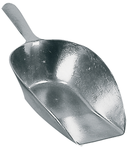 Abwiegeschaufel Halbflach