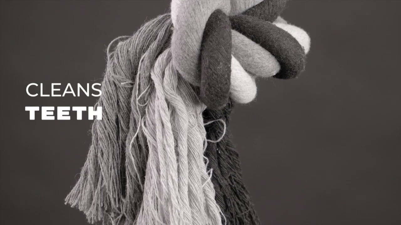 Floss Toss Dental Rope 2 Knot - 20 cm