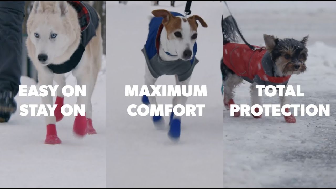 Goo-eez Dog Boots Ultras 2 Per Pack XL Rot/Schwarz